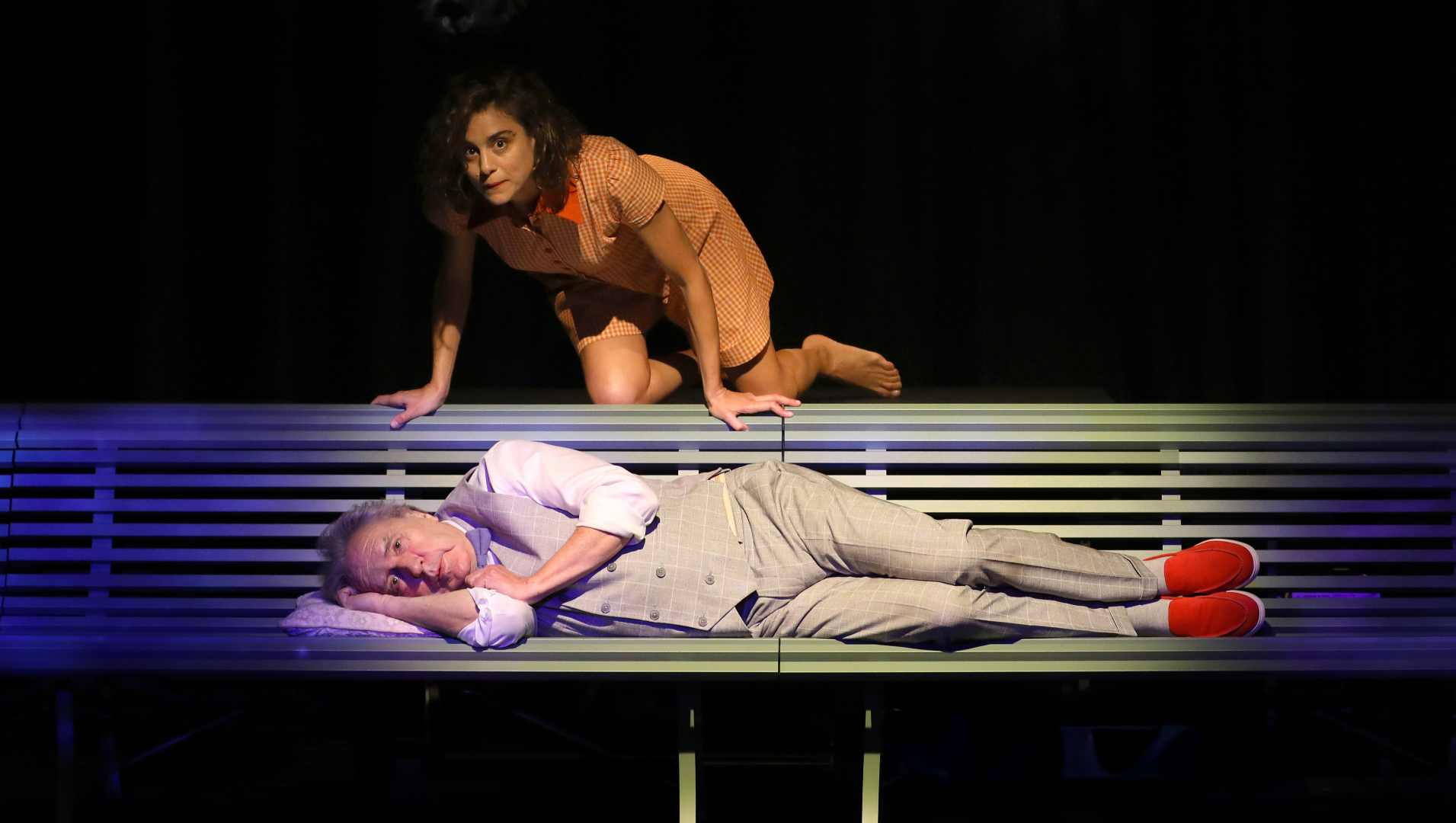 photo de scène de spectacle Ailleurs / Apr�s au Théâtre La Pépinière