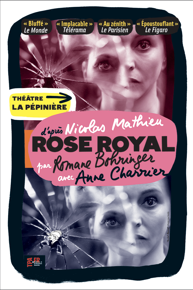 Affiche du spectacle ROSE ROYAL Affiche du spectacle ROSE ROYAL